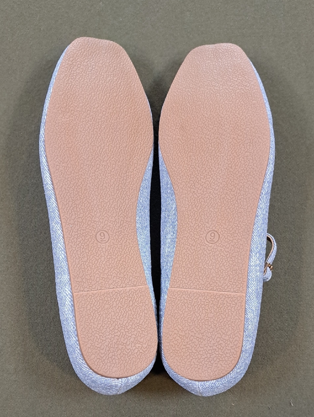 Journee Carrie Mary Jane Flat - Color: Denim - Size: 9 - Picture 8 of 10